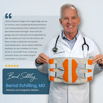 PulseBelt™ | Hilfe bei Ischias & Spinalkanalstenose