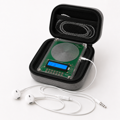 HertzBalance™ | Bio-Heilfrequenzgenerator mit Etui & Ohrhörern