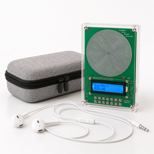 HertzBalance™ | Bio-Heilfrequenzgenerator mit Etui & Ohrhörern